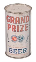 Grand Prize Beer Flat-Top Beer Can