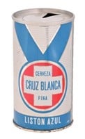 Cruz Blanca Cerveza Fina Pull-Tab Can