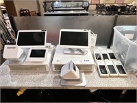CLOVER POS SYSTEM ++ 2 terminals w/card readers,