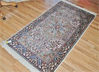 Hand-Knotted Area Rug - 66" x 35"