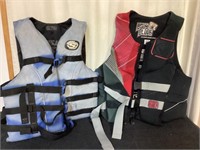 G) two good life vest one is my body glove that