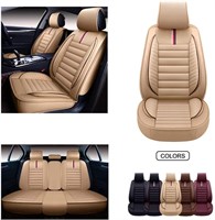 OASIS AUTO Leather Car Seat Covers