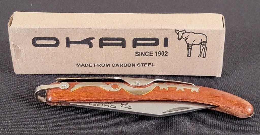 Okapi Carbon Steel Folding Knife