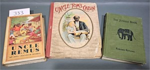 3 VARIOUS ANTIQUE CHILDERNS BOOKS