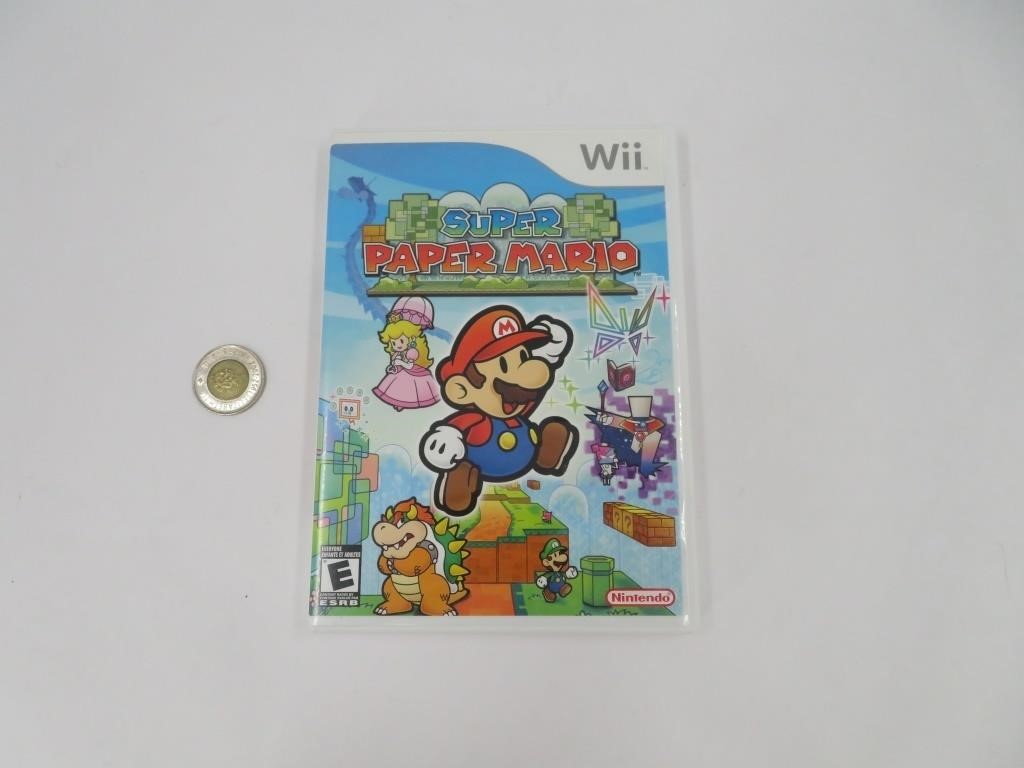 Super Mario Paper , jeu Nintendo Wii