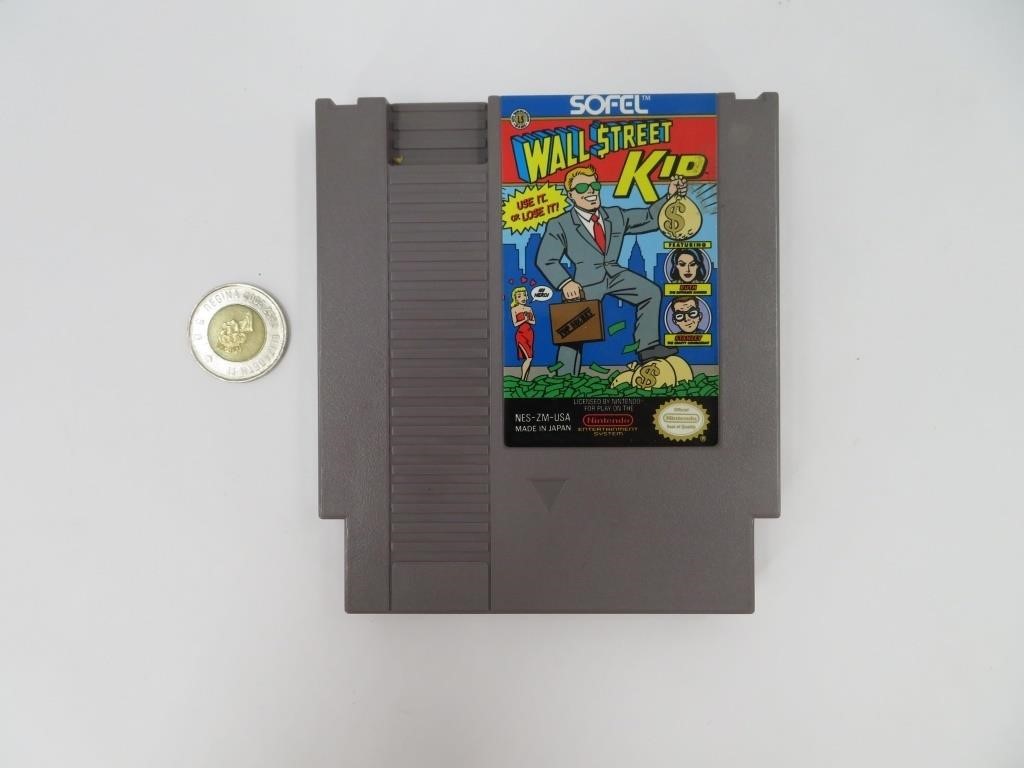 Wall Street Kid , jeu Nintendo NES