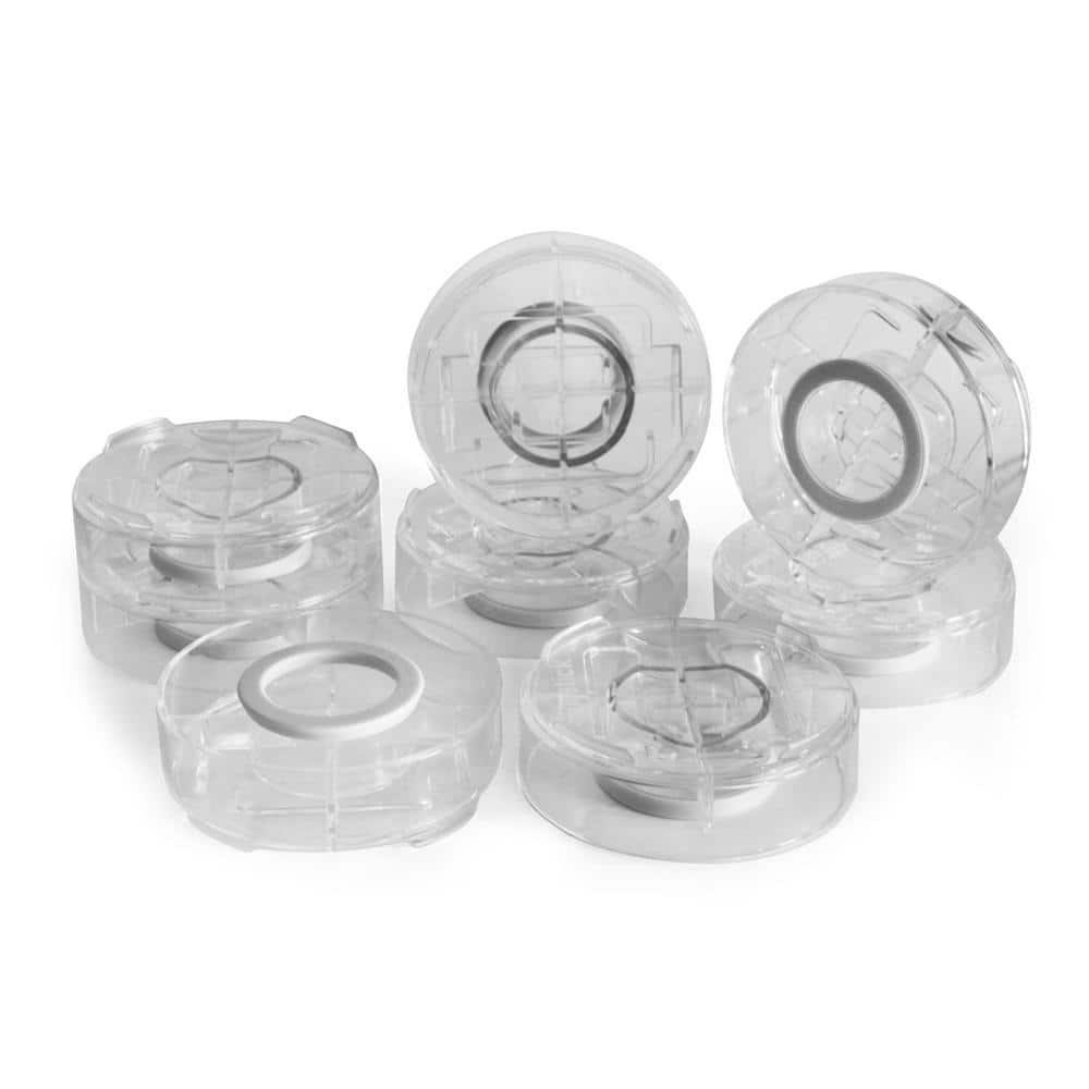 StackIts Clear Furniture Risers 8-Pack