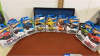 9 New Miscellaneous lot of Hot wheels on card