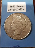 1923*D- US Silver Peace Dollar