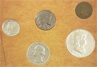 FIRST COMMEMORATIVE MINT HISTORIC U.S. COINS SET