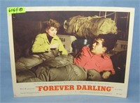 Lucy & Desi Arnaz movie poster Forever Darling 195