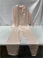 LILYSILK LADIES PINK PAJAMA SET SIZE LARGE