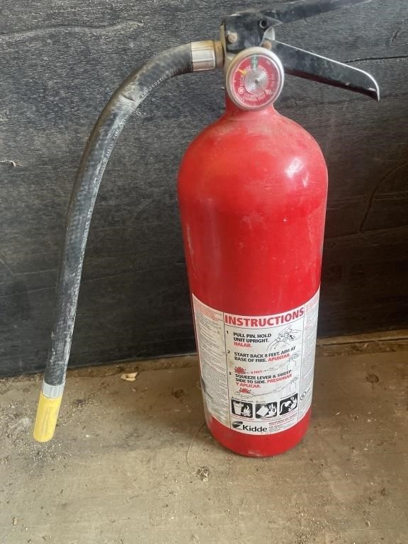 Kidde Set Chemical Fire Extinguisher.