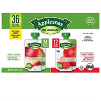 36-Pk Applesnax Assorted Apple Snack Pack, 90 g