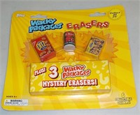 Topps Wacky Packages Erasers Blister pack of 6