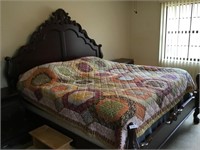 Solid Cherry King size bed Amazing
