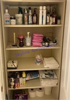 Closet of Bathroom Items