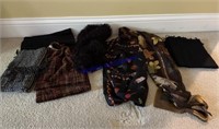 Assortment of Scarves, Gloves and Socks