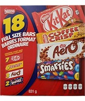 2024 febNestlÃ© Assorted Bars, Pack of 18