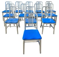 (13) Mid Century GOODFORM Aluminum Chairs