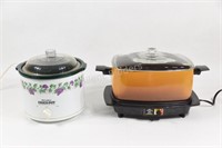 Electric Crock Pot & Slo Cooker