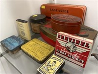 Vintage Advertising Tins