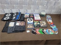 Dvd movies, loose dvds, epty cases, etc