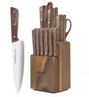 New Emojoy Knife Set,15-piece Knife Set with