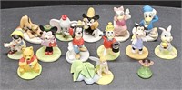 (AC) Lot Of Disney Porcelain Figurines (1987)