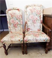 Upholstered Chairs, matching