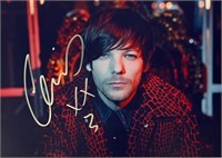 Autograph COA Louis Tomlinson Photo