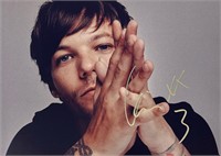 Autograph COA Louis Tomlinson Photo