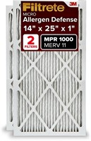 Filtrete 14x25x1 AC Furnace Air Filter, MERV 11,