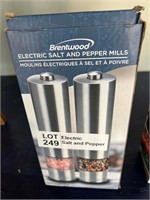 Electric Salt and Pepper Mills New