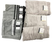 New Gray Bath Towels