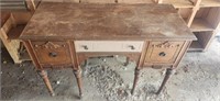 Vintage Desk (Missing 1 Wheel)