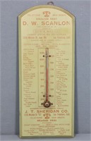 San Francisco, CA Advertising Thermometer