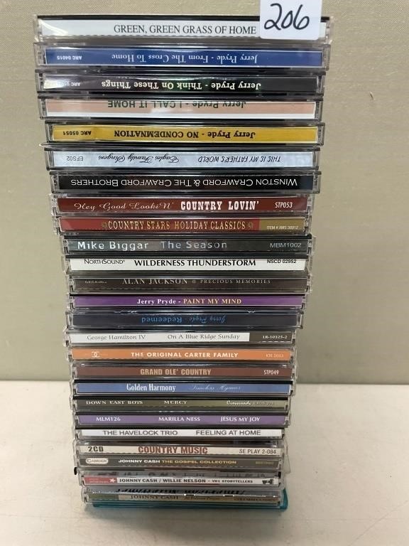 20 PLUS COUNTRY MUSIC CD`S