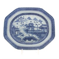 Chinese Export Nanking porcelain platter