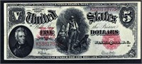 $5 1880 Woodchopper United States Note