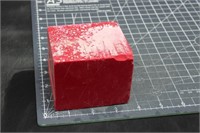 Red Composite Material, Man-made, 1lbs 4oz