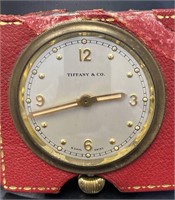 Tiffany & Co. Travel or Desk Clock