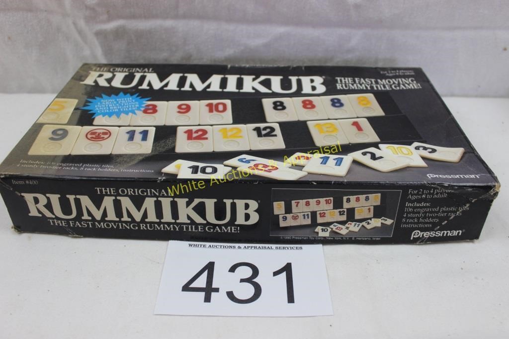 Vintage Rummikub No. 400 Game