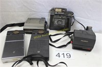 Polaroid & Kodamatic Instant Cameras (5)