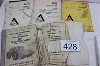 Box of Allis-Chalmers Service Manuals