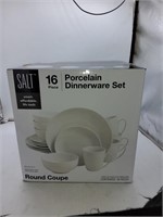 Salt round coupe dinnerware set