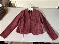Bagatelle suede leather jacket, size 10,