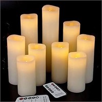 NEW Flameless Candles Led Candles Pack of 9