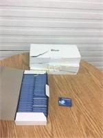 4 Boxes of Blue Matches
