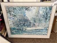FRAMED SIGNED PAINTING